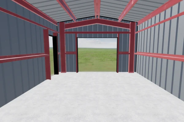 Buy 16x20x10 Steel Building Kit - DIY Metal Building for Garage, Workshop, Storage & More - Image 3