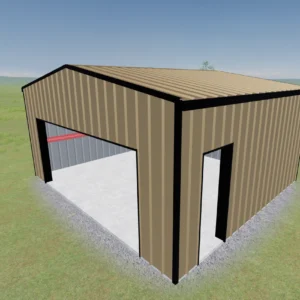 Buy 22x20x10 Steel Building Kit - DIY Metal Building for Garage, Workshop, Storage & More