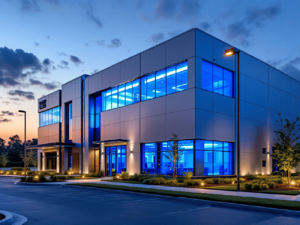 Commercial steel buildings in Toronto for retail, office, and service bays