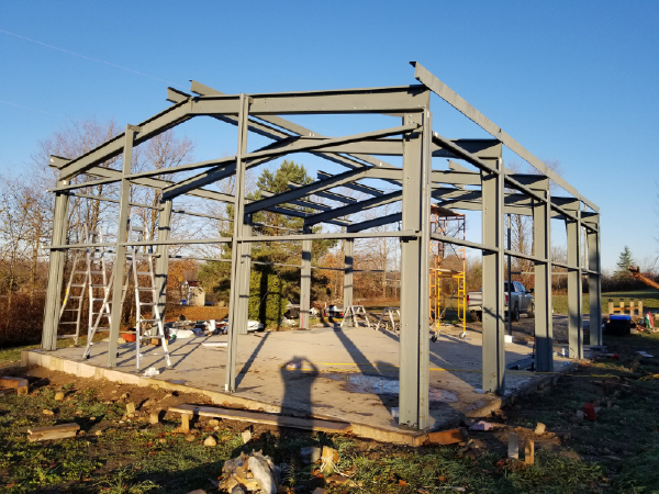 Steel building erector services in Toronto and the GTA