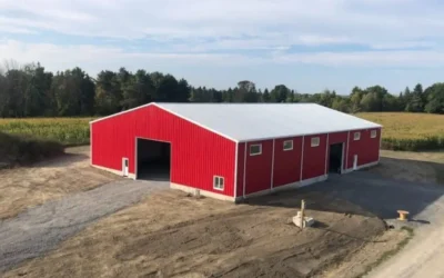 Agricultural Steel Buildings in Ontario – Built for Durability and Farm Efficiency