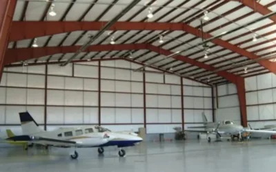 Steel Aircraft Hangars in Ontario – Strong, Safe, and Custom-Built for Aviation Needs