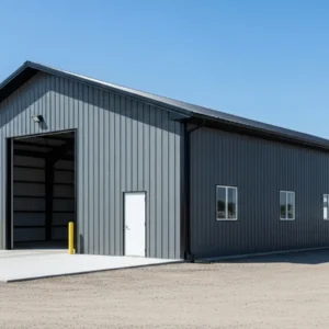 40X60X16 Truck Garage Kit - Clear-Span Metal Facility