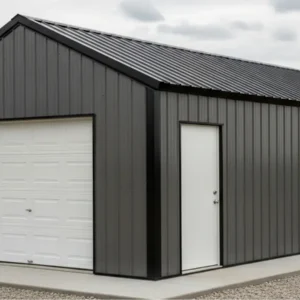 16X20X10 Steel Garage Kit - Prefab Metal Garage for Vehicles