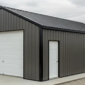 20X24X10 Steel Garage Kit - Prefab Metal Garage for Parking