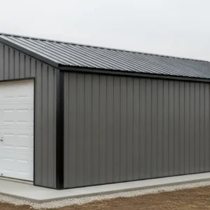 24X36X10 Steel Garage Kit - Prefab Metal Garage for Equipment