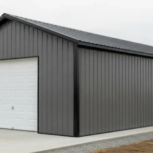 30X40X10 Steel Garage Kit - Clear-Span Metal Garage