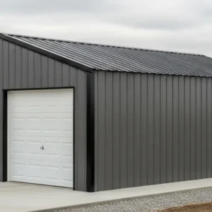 30X50X10 Steel Garage Kit - Prefab Metal Garage for Tools
