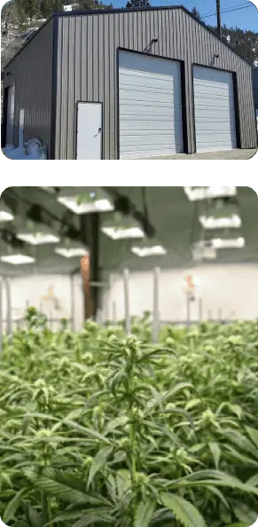 Agricultural Steel Buildings Canada – Tower Steel Buildings Agricultural steel building under construction in Ontario, Canada