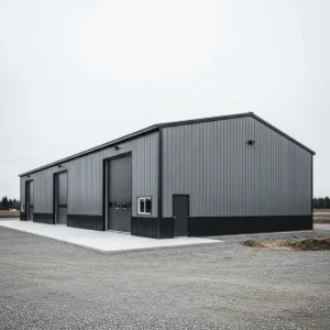 100x150x18 heavy-duty warehouse steel building engineered for high-load industrial operations.