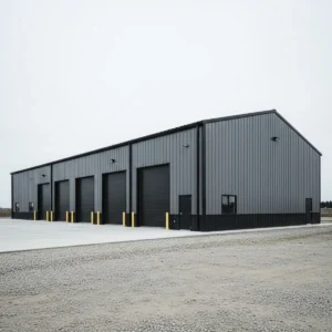 100x200x18 industrial steel warehouse building designed for enterprise-scale storage and logistics.