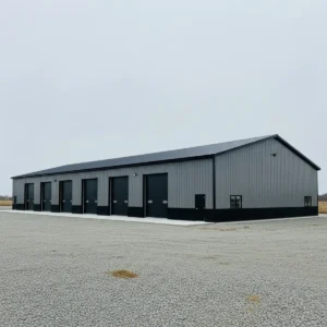 80x200x18 wide-span warehouse steel building designed for high-volume distribution operations.
