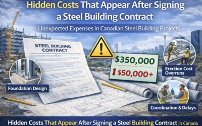 Hidden Costs That Appear After Signing a Steel Building Contract