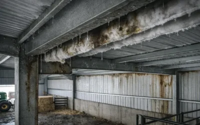 Condensation Failures in Agricultural Steel Buildings