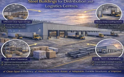 Steel Buildings for Distribution and Logistics Centres