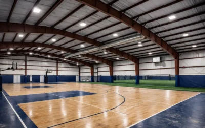 Indoor Sports Facilities Using Steel Buildings