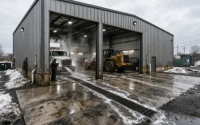 Steel Buildings for Equipment Wash Facilities in Canada