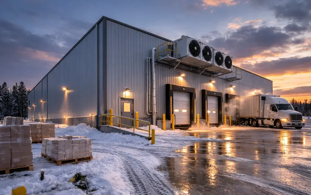 Steel Buildings for Cold Storage and Refrigeration