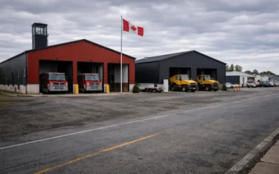 Fire Stations and Public Works Steel Buildings