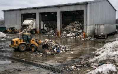 Steel Buildings for Waste and Recycling Facilities