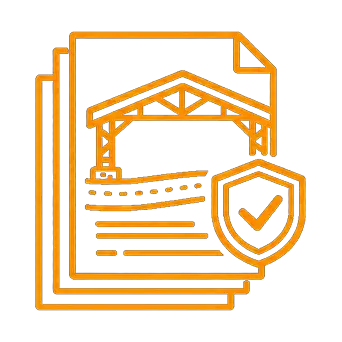 Steel building site condition engineering review including drainage, soils, servicing, and environmental exposure