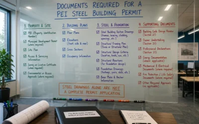 Documents Required for a Steel Building Permit in Prince Edward Island (PEI)