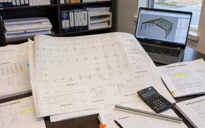 Foundation Drawings for Steel Buildings in New Brunswick
