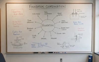 Foundation Drawings for Steel Buildings in Saskatchewan