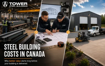 Steel Building Costs in Canada: Why Tower Steel Buildings Can Offer Lower Prices Without Cutting Corners