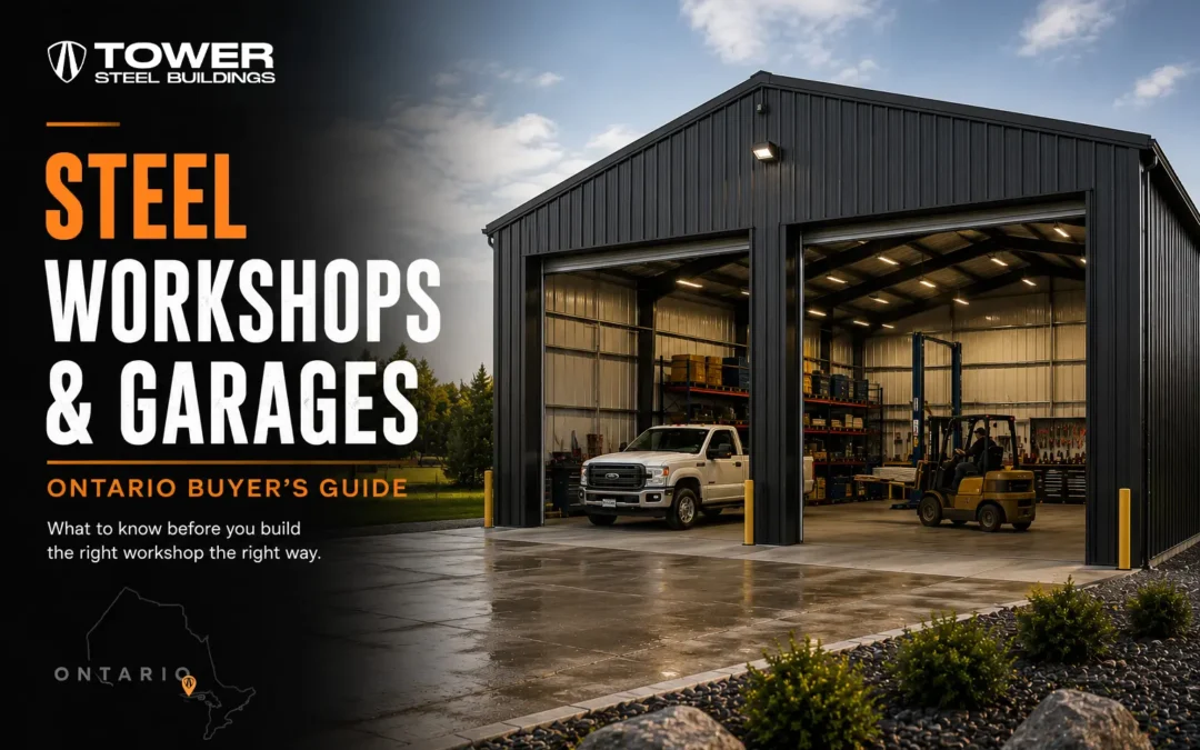 steel workshop and garage buildings Ontario
