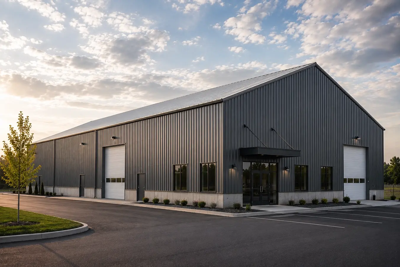 The Tower Steel Commercial Building Process
