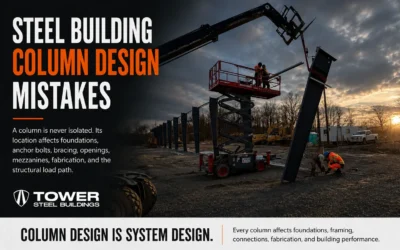 Column Design Mistakes in Steel Buildings