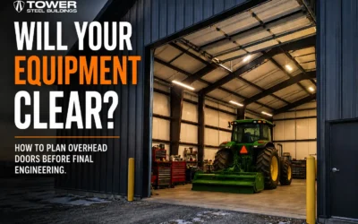 How to Plan Overhead Doors for a Steel Garage or Workshop