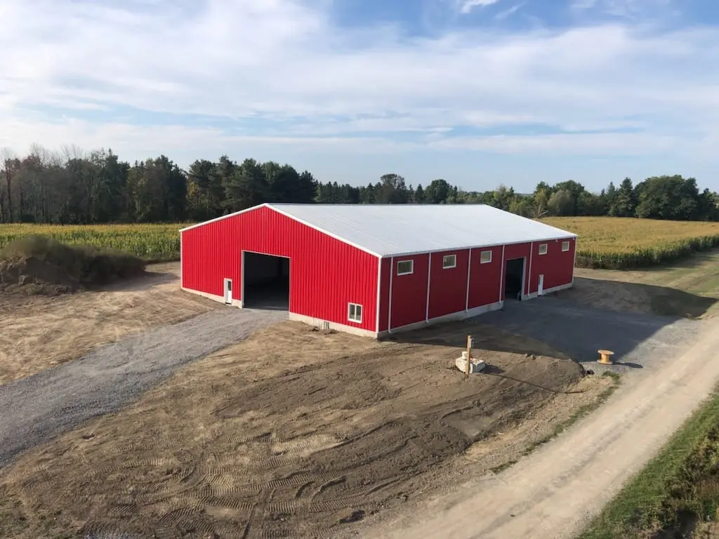 Agricultural-storage-building