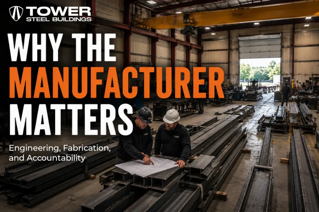 Steel building manufacturer Ontario fabrication and engineered building system