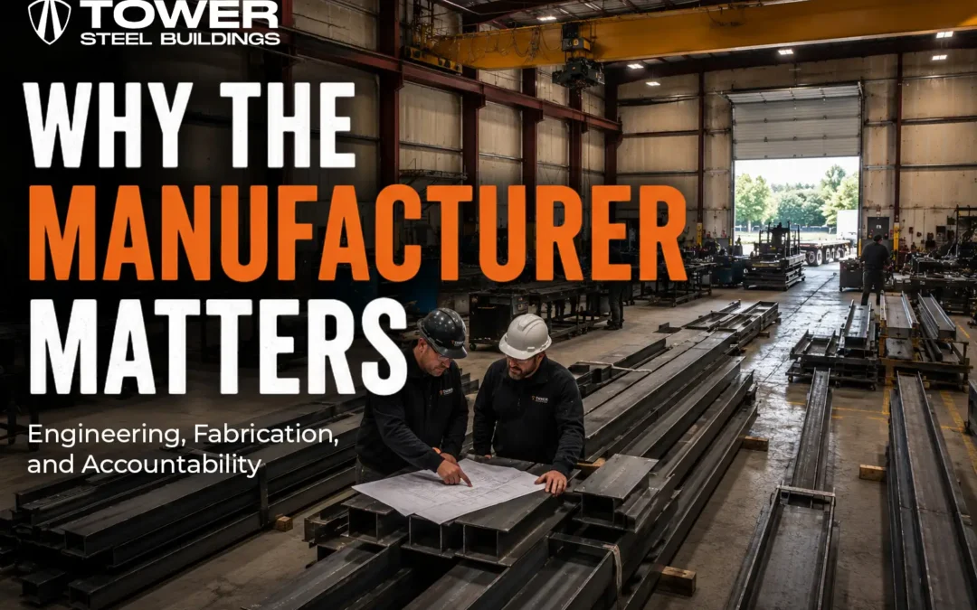 Steel building manufacturer Ontario fabrication and engineered building system